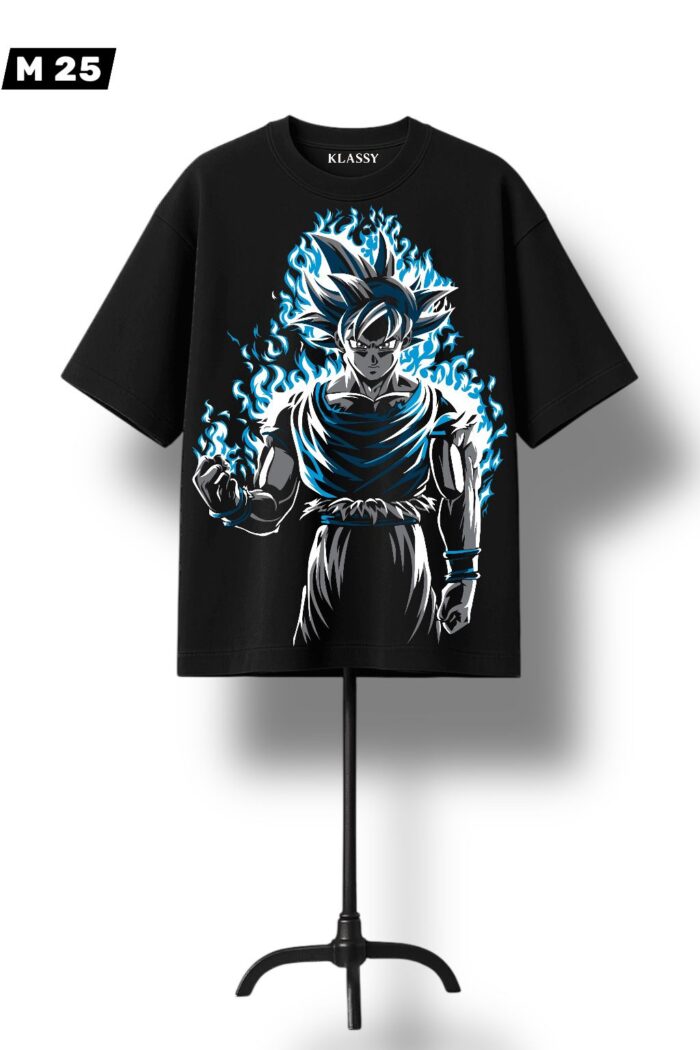 KLASSY LIFE French terry Aura Oversized Tee - Image 1