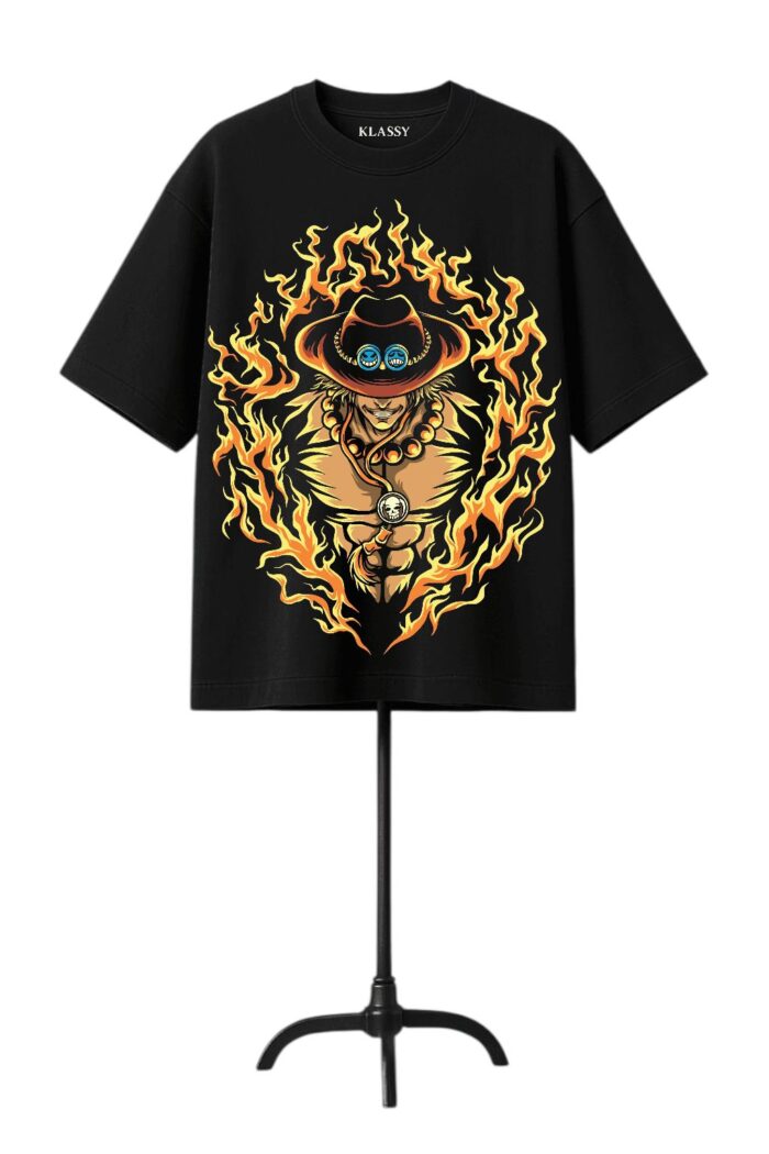 KLASSYLIFE Ace Fire T-Shirt - Image 1