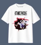 KlassyLife Luffy One Piece Breakout Oversized T-Shirt – OFF White M28