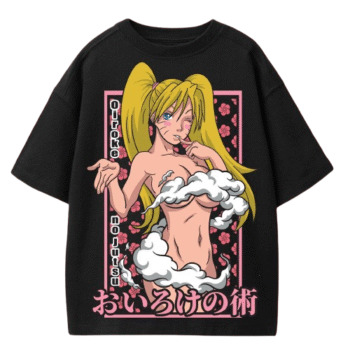 Klassy Life “Blush Jutsu” Anime Oversized T-shirt