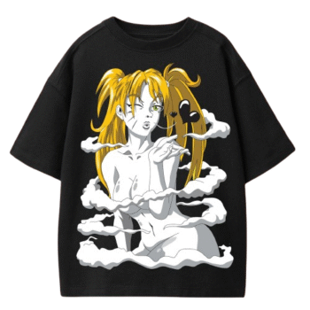 Klassy Life “Cloud Kiss” Anime Oversized T-shirt G4
