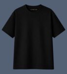 Klassy Life Classic Black Oversized T-Shirt | Minimal Everyday Simple