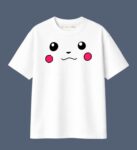 KlassyLife Cute Face Printed White Cotton T-Shirt G13